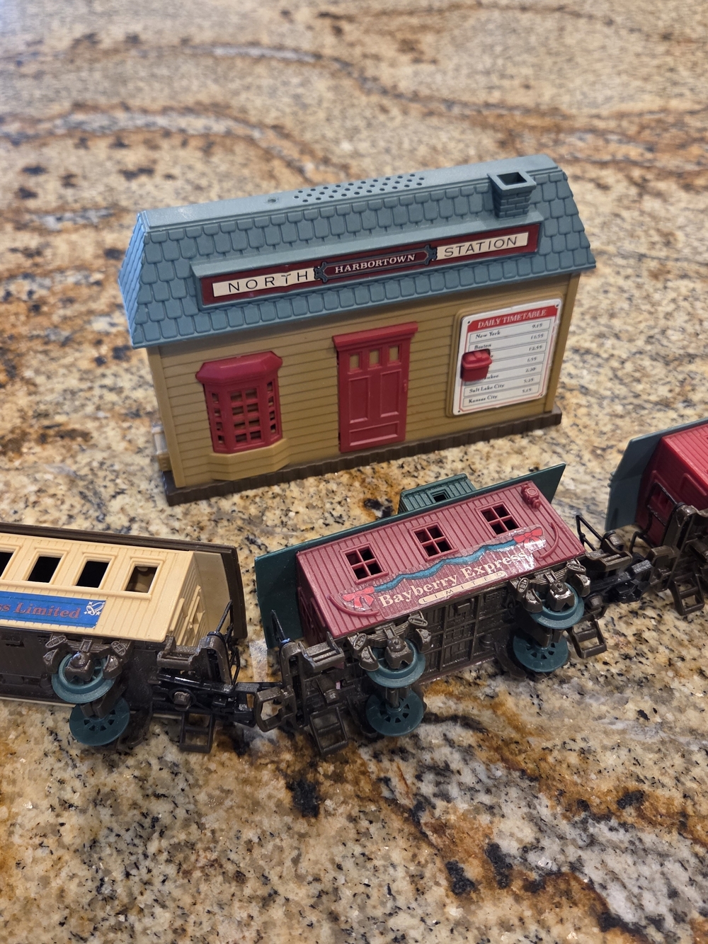 New Bright 1989 Vintage Train Set